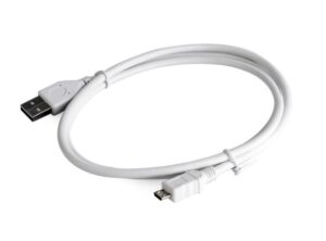 Cable Gembird  CABLE USB2 A PLUG/MICRO B 1M/CCP-MUSB2-AMBM-W-1M 