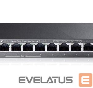 Võrgulülitid TP-Link  NET SWITCH 8PORT 1000M/POE TL-SG108PE 