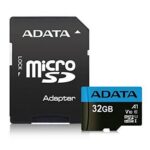 Muu arvutitarvik ADATA  MEMORY MICRO SDHC 32GB W/ADAP./AUSDH32GUICL10A1-RA1 