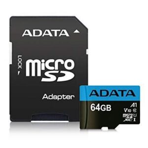 Other Computer Accessory ADATA  MEMORY MICRO SDXC 64GB CLASS10/W/A AUSDX64GUICL10A1-RA1 