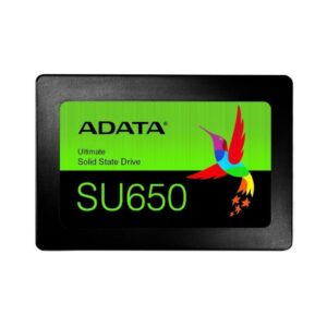 Hard drive SSD ADATA  SSD||SU650|512GB|SATA 3.0|Write speed 450 MBytes/sec|Read speed 520 MBytes/sec|2,5"|TBW 140 TB|MTBF 2000000 hours|ASU650SS-512GT-R 