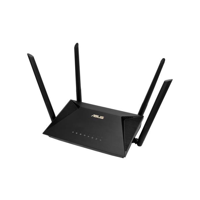 Ruuterid Asus Wireless Router||Wireless Router|1800 Mbps|Wi-Fi 6|USB|1 WAN|3x10/100/1000M|Number of antennas 4|RT-AX53U