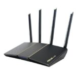 Роутер Asus  Wireless Router||Wireless Router|Mesh|Wi-Fi 5|Wi-Fi 6|IEEE 802.11a/b/g|IEEE 802.11n|1 WAN|4x10/100/1000M|Number of antennas 4|RT-AX57 