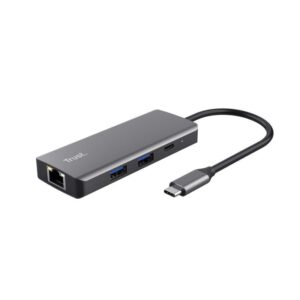 Moodulid ja transiiverid Trust  ADAPTER USB-C DALYX 6-IN-1/24968 
