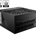 Barošanas bloks MSI  Power Supply||1000 Watts|Efficiency 80 PLUS GOLD|PFC Active|MPGA1000GPCIE5 