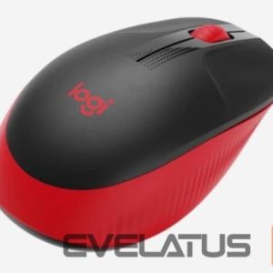 Arvutihiir Logitech  MOUSE USB OPTICAL WRL M190/RED 910-005908 