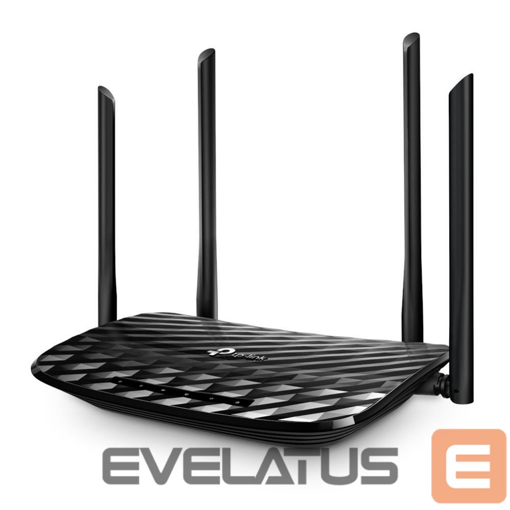 Ruuterid TP-Link Wireless Router||Wireless Router|1200 Mbps|IEEE 802.11a|IEEE 802.11 b/g|IEEE 802.11n|IEEE 802.11ac|4x10/100/1000M|LAN \ WAN ports 1|Number of antennas 5|ARCHERA6