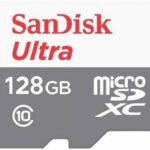 Atminties kortelės SANDISK BY WESTERN DIGITAL  MEMORY MICRO SDXC 128GB UHS-I/SDSQUNR-128G-GN3MA SANDISK 