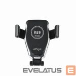 Авто держатель Gembird  MOBILE HOLDER CAR W/CHARGER QI/EG-TA-CHAV-QI10-01 