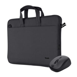 Laptop Bag Trust  NB CASE BOLOGNA 16" +MOUSE SET/BLACK 24988 