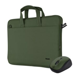 Portatīvo datoru soma Trust  NB CASE BOLOGNA 16" +MOUSE SET/GREEN 24989 