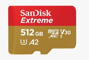Atmiņas kartes SANDISK BY WESTERN DIGITAL  MEMORY MICRO SDXC 512GB UHS-I/W/A SDSQXAV-512G-GN6MA SANDISK 