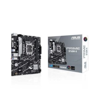 Pamatplate Intel procesorsiem Asus  Mainboard||Intel B760 Express|LGA1700|Micro-ATX|Memory DDR5|Memory slots 2|2xPCI-Express 4.0 1x|1xPCI-Express 4.0 16x|2xM.2|1x15pin D-sub|1xHDMI|2xUSB 2.0|4xUSB 3.2|1xPS/2|1xRJ45|3xAudio port|PRIMEB760M-K 