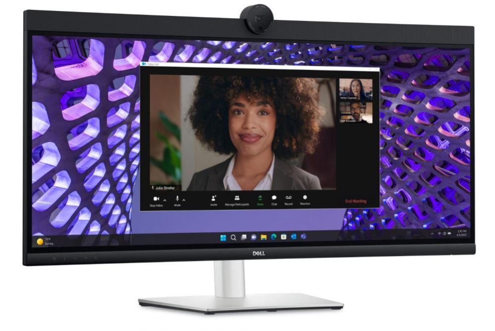 Monitorid Dell LCD Monitor||P3424WEB|34"|Curved/21 : 9|Panel IPS|3440x1440|21:9|60Hz|5 ms|Speakers|Camera 4MP|Swivel|Height adjustable|Tilt|210-BFOB