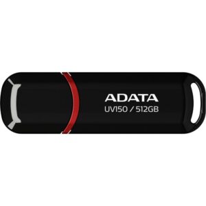 Mälupulk ADATA  MEMORY DRIVE FLASH USB3 512GB/BLACK AUV150-512G-RBK 