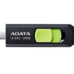 Mälupulk ADATA  MEMORY DRIVE FLASH USB-C 128GB/ACHO-UC300-128G-RBK/GN 