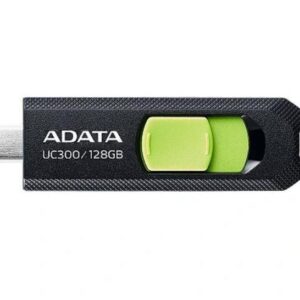Mälupulk ADATA  MEMORY DRIVE FLASH USB-C 128GB/ACHO-UC300-128G-RBK/GN 