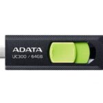 Flash drive ADATA  MEMORY DRIVE FLASH USB-C 64GB/ACHO-UC300-64G-RBK/GN 