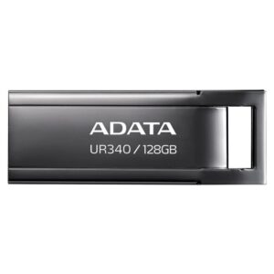 Zibatmiņa ADATA  MEMORY DRIVE FLASH USB3.2 128G/BLACK AROY-UR340-128GBK 