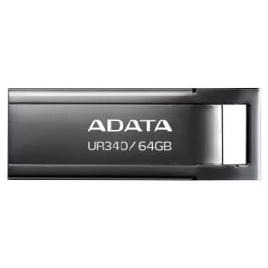 USB atmintinė ADATA  MEMORY DRIVE FLASH USB3.2 64GB/BLACK AROY-UR340-64GBK 