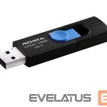 Mälupulk ADATA  MEMORY DRIVE FLASH USB3 128GB/BLACK AUV320-128G-RBKBL 