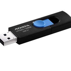 Mälupulk ADATA  MEMORY DRIVE FLASH USB3 128GB/BLACK AUV320-128G-RBKBL 