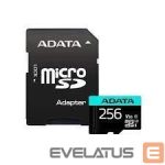 Other Computer Accessory ADATA  MEMORY MICRO SDXC 256GB W/AD./AUSDX256GUI3V30SA2-RA1 