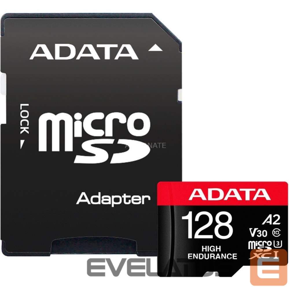 Other Computer Accessory ADATA MEMORY MICRO SDXC 128GB W/AD./AUSDX128GUI3V30SHA2-RA1