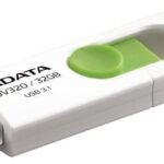 Zibatmiņa ADATA  MEMORY DRIVE FLASH USB3.1 32GB/WHITE AUV320-32G-RWHGN 