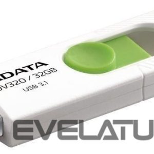 Mälupulk ADATA  MEMORY DRIVE FLASH USB3.1 32GB/WHITE AUV320-32G-RWHGN 