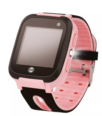 Atsaukums- bērnu viedās aproces Forever KW-50 ( rozā krāsā)