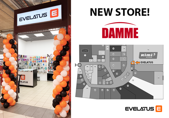 Uus Evelatus pood – T/C Damme!