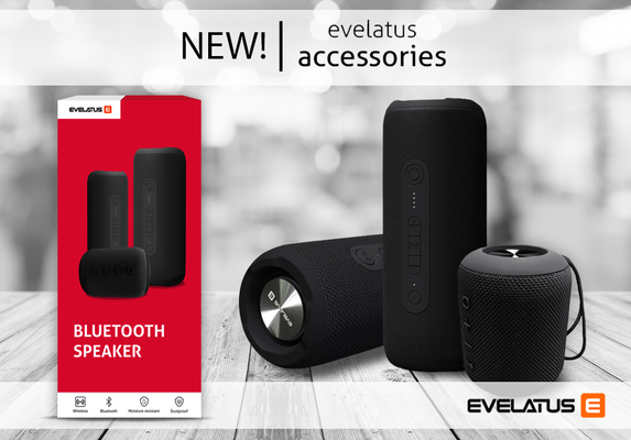 Nauja – “Evelatus” “Bluetooth” garsiakalbis