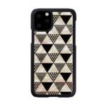 Cases Ikins Apple SmartPhone case iPhone 11 Pro pyramid black 