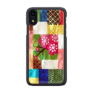 Maciņi Ikins Apple SmartPhone case iPhone XR cherry blossom black 