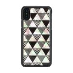 Cases Ikins Apple SmartPhone case iPhone XS/S pyramid black 
