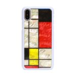 Maciņi Ikins Apple SmartPhone case iPhone XS/S mondrian white 