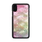 Dėklai Ikins Apple SmartPhone case iPhone XS/S water flower black 