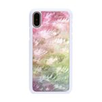 Dėklai Ikins Apple SmartPhone case iPhone XS/S water flower white 