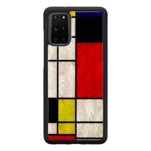 Maciņi Ikins Samsung case for Samsung Galaxy S20+ mondrian black 