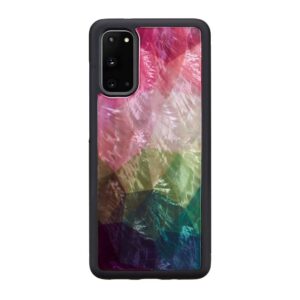 Ümbrised Ikins  case for Samsung Galaxy S20 water flower black 