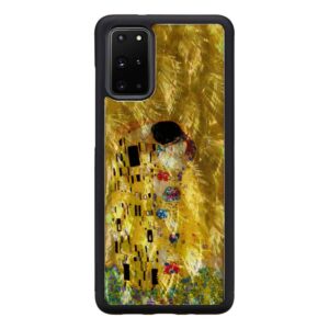 Aizmugurējais vāciņš Ikins Samsung case for Samsung Galaxy S20+ kiss black 