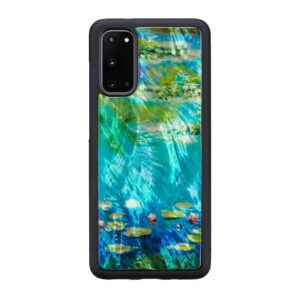 Maciņi Ikins Samsung case for Samsung Galaxy S20 water lilies black 