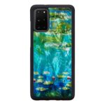 Cases Ikins Samsung case for Samsung Galaxy S20+ water lilies black 