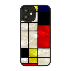 Maciņi Ikins Apple case for Apple iPhone 12 mini mondrian black 