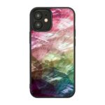 Cases Ikins Apple case for Apple iPhone 12 mini water flower black 