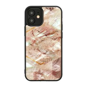 Maciņi Ikins Apple case for Apple iPhone 12 mini pink marble 