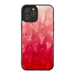Cases Ikins Apple case for Apple iPhone 12/12 Pro pink lake black 