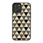 Tagakaaned Ikins Apple case for Apple iPhone 12 Pro Max pyramid black 