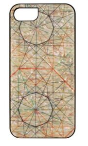 Maciņi Ikins Apple case for Apple iPhone 8/7 artist black 